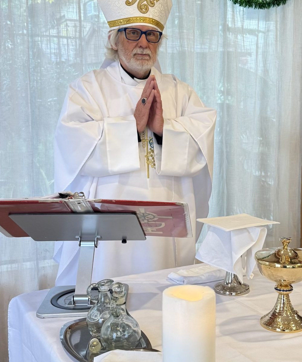 Archbishop Cooper at Ambassador Gardens for Mass -1-4-2026